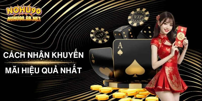 Hướng Dẫn Cách Nhận Khuyến Mãi Hiệu Quả Nhất Cùng Nohu90