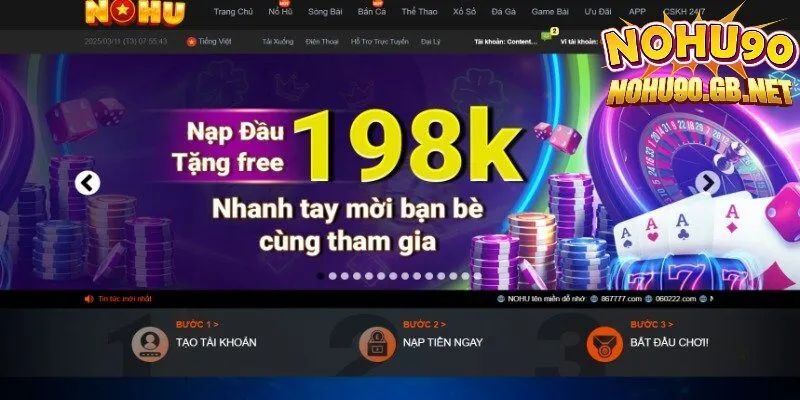 Hướng dẫn đăng ký tại Nohu90